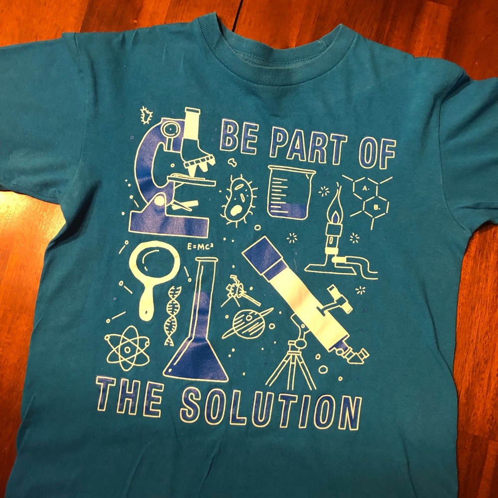 Boys ‘Be part of the solution ‘ shirt